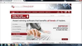 Installing NinjaTrader [upl. by Imij706]