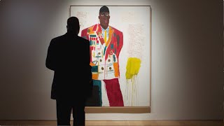 JeanMichel Basquiats MP Visits His Eponymous Portrait After 35 Years  Christies [upl. by Killy]