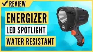 Energizer LED Spotlight IPX4 Water Resistant Review [upl. by Amye154]