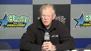 Joe Gibbs reacts to NASCARs decision to park Kyle Busch [upl. by Ydnagrub]