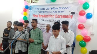 Acts 29 bible School Nokchi reangna mankugijagipa student rangko ansengdilaha [upl. by Ocsisnarf]