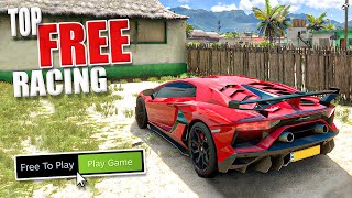 Top 10 FREE Racing Games 2024 NEW [upl. by Ashby]