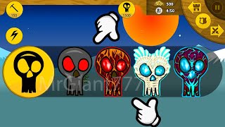 SUMMON GIANT 4 SKIN VAMP LAVA DEMON FINAL BOSS KILL ALL ENEMY  Stick War Legacy Mod  MrGiant777 [upl. by Mmada]