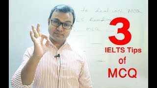 3 Tips for IELTS MCQ 2019 [upl. by Adnyleb]