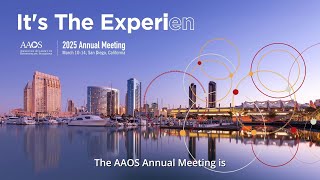 AAOS 2025 Its The Experience [upl. by Fenner]