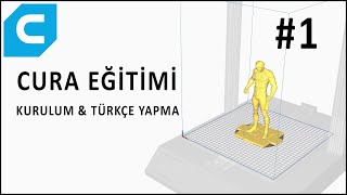 Cura Eğitimi  Ders1  Kurulum ve Türkçe Yapma [upl. by Raab]