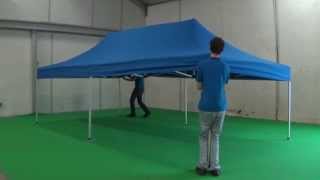 3x6m partytent blauw [upl. by Nnodnarb]