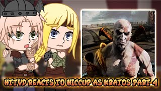 HTTYD Reacts to Hiccup as Kratos Part 4  GOW Ragnarök  Gacha Club React [upl. by Matilda255]