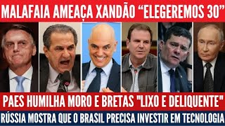 Malafaia surta com indiciamento do Bolsonaro Paes detona Sérgio Moro e Bretas Putin ensina Brasil [upl. by Ettenel]