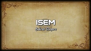 Bukros Singers  Isem Lyrics [upl. by Giff]