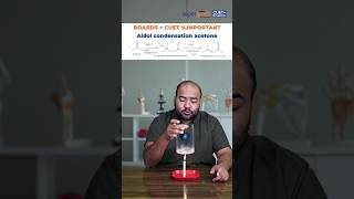 Aldol Condensation का Explanation with an Experiment By Rahi Sir  Aldol Reaction shorts [upl. by Otrevire]