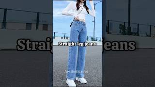 Aesthetic jeans to try 💫shorts fypシ゚viral music aesthetic [upl. by Ahsinrats792]