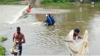 Amazing River Fish Catching  village fishing part 1 [upl. by Naj]