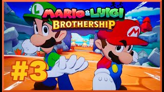 Mario amp Luigi Brothership 03  A Ilha Espirália e o Valentão Goriloscila [upl. by Nohsal]