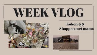 KOKEN amp SHOPPEN MET MAMA  Weekvlog 2 [upl. by Susi]