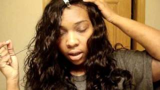 Silk based closure series Part 5 The Sew In [upl. by Renrag]