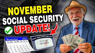 November Social Security Update Who’s Getting Paid Twice This Month 1200  2400 for All [upl. by Ary]