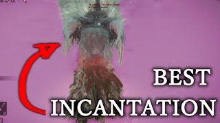 BEST INCANTATION for DAMAGE and RANGE and AOE in Elden Ring [upl. by Ariaet]