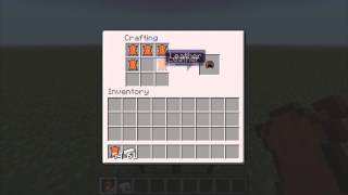 Minecraft 16 Update  Pferdesattel craften  How to craft a Horse Saddle [upl. by Akemehc]