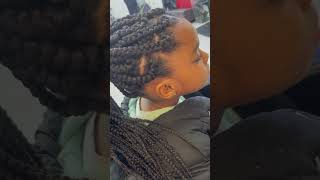 Box braids hairstyles latesthairstylesforblackwomen viralshorts viralvideo [upl. by Martsen]