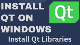 Qt Installation  How To Install Qt On Windows 10  Install Qt Creator [upl. by Jewett]