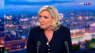 Marine Le Pen  « Cest ma mort politique qui est réclamée » [upl. by Brent]