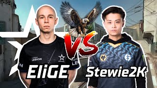 【4K】EliGE vs Stewie2k Dust2  FACEIT Ranked NA  July 8 2024 cs2 pov [upl. by Hetty]