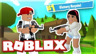 FORTNITE IN ROBLOX  ISLAND ROYALE ROBLOX [upl. by Ahsenhoj]