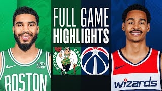 CELTICS at WIZARDS  FULL GAME HIGHLIGHTS  March 17 2024 [upl. by Narbig]