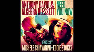 Need You Now Michele Chiavarini Remix Edit  Anthony David amp Algebra Blessett Official Audio [upl. by Cathryn]