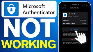 Microsoft Authenticator App Not Working On New Phone 2024 [upl. by Airbma]