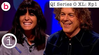 QI Series O XL Episode 1 FULL EPISODE  With Bill Bailey Phill Jupitus amp Claudia Winkleman [upl. by Sirovat927]