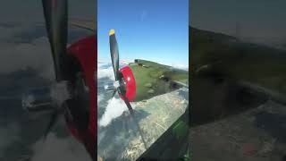 Watch the North American Aviation B25 Mitchell Yellow Rose Fly Again shorts [upl. by Colston]