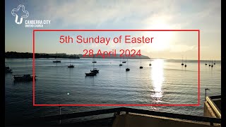 Canberra City Uniting Church worship 28 April 2024 the 5th Sunday of Easter [upl. by Monjo]