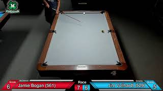 Action Match  Jim Vollhardt 529 vs Jamie Bogan 561 [upl. by Ivz]