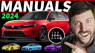 Every SURVIVING Car with a Manual Transmission in 2024  Save the Manuals [upl. by Baldwin]