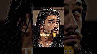 John Cena Vs Roman Reigns Then 😳 Vs Now  👿 edit [upl. by Akcir]