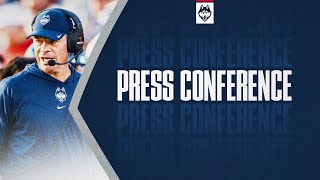 Jim Mora Game Week Press Conference – FAU  UConn Football [upl. by Adriano]