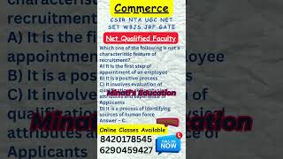 UGC NET Commerce I Net Qualified Faculty I Online Class Facility commercenet jrf youtubeshorts [upl. by Adihahs]