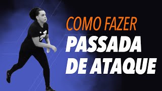 Voleibol  Como fazer a passada de Ataque Passo a Passo [upl. by Yeslehc]