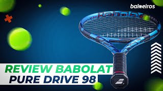 REVIEW RAQUETE BABOLAT PURE DRIVE 98 [upl. by Anahsohs]