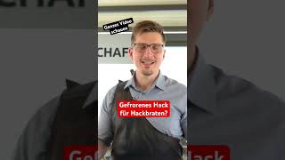 😱 OMG GEHT DAS WIRKLICH Gefrorenes Hack für Hackbraten shortsmitmarietta metzger kochen [upl. by Ynnoj]