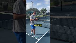 1 Pickleball Principal  Angles Create Angles 📐📏 pickleball pickleballtips shorts [upl. by Annael247]