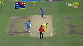 Prime starc vs India 2015 wc semi final full spell ball by ball [upl. by Namruht439]