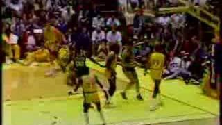 198687 Boston Celtics  Los Angeles Lakers 2nd Half [upl. by Burne]