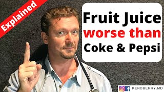 Fruit Juices WORSE than Soft Drinks Here’s Why [upl. by Eenert]