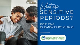 What Are Elementary Sensitive Periods  Montessori Points of Interest [upl. by Torrence]