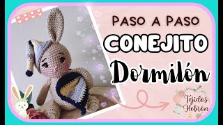 tutorial Conejo amigurumi crochet pasoapaso PARTE 2 [upl. by Gean]