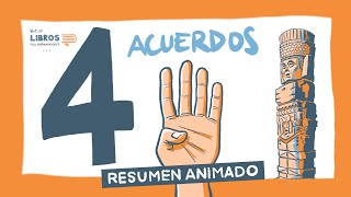 LOS 4 ACUERDOS de Miguel Ruiz  Resumen Animado [upl. by Jabez549]