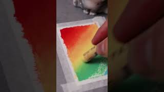 Easy oil pastel art oil pastel blending technique shorts oilpastel easydrawing art painting [upl. by Haldi253]